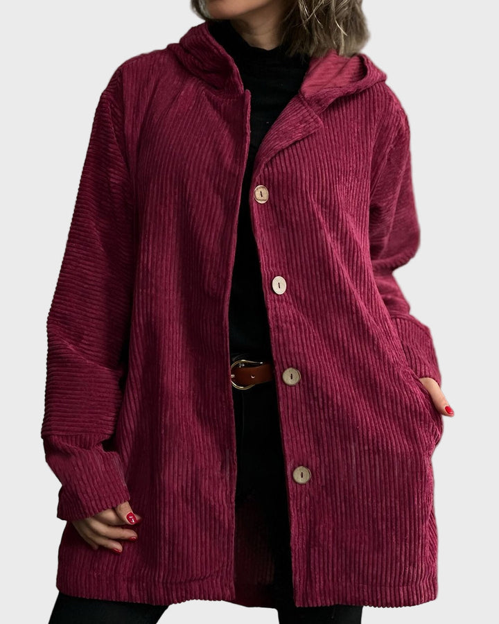 Indie - Corduroy Hooded Jacket