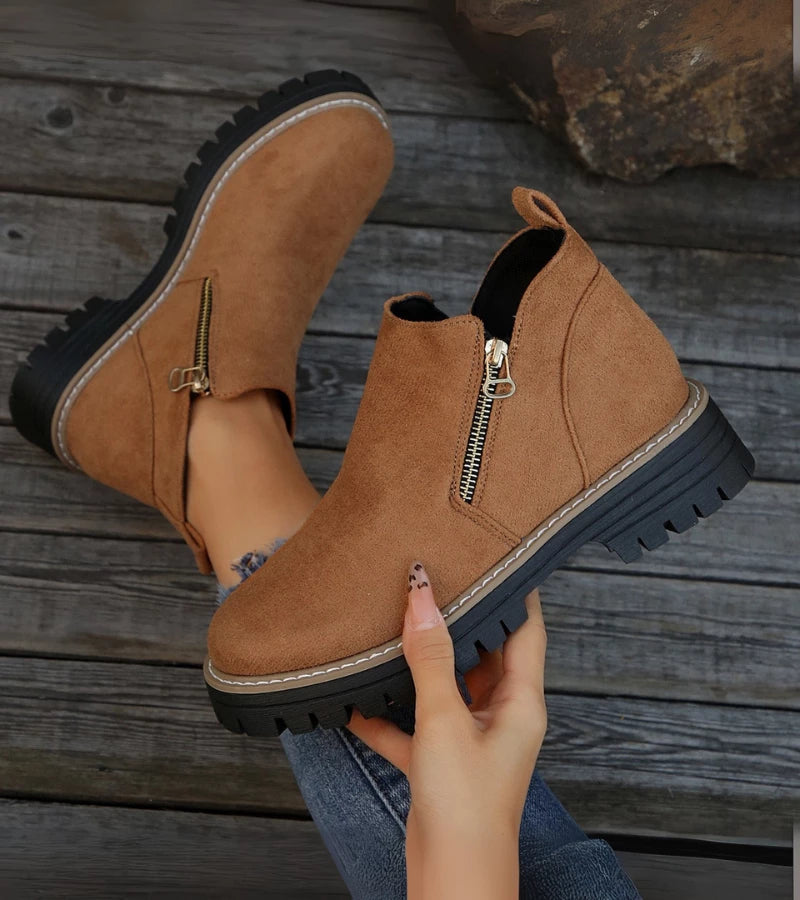 Selva - Orthopedic Boot with Side Zipper