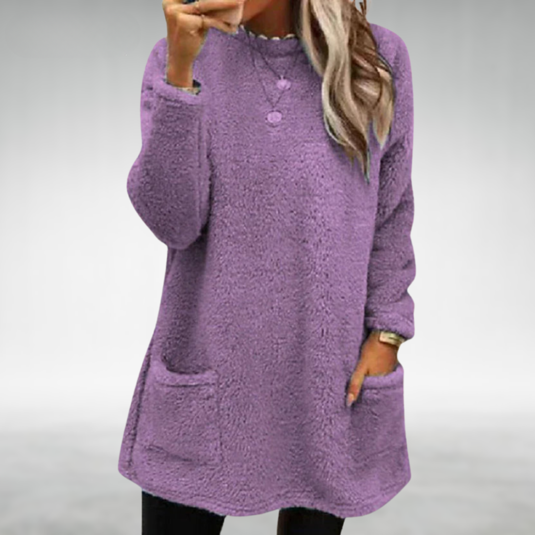 Nora – Fleece Jumper with Pockets