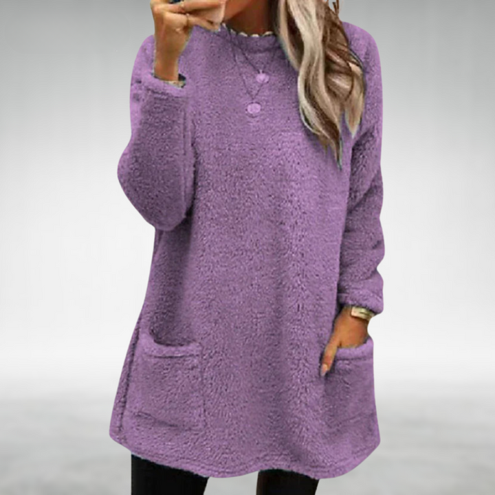 Nora – Fleece Jumper with Pockets