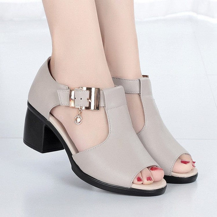 Alexia - Open-Toe Heel Sandals