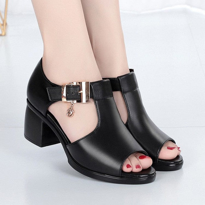 Alexia - Open-Toe Heel Sandals