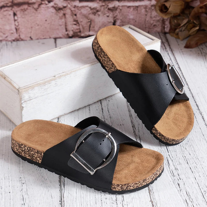Bellevue | Buckle Mule Slide™
