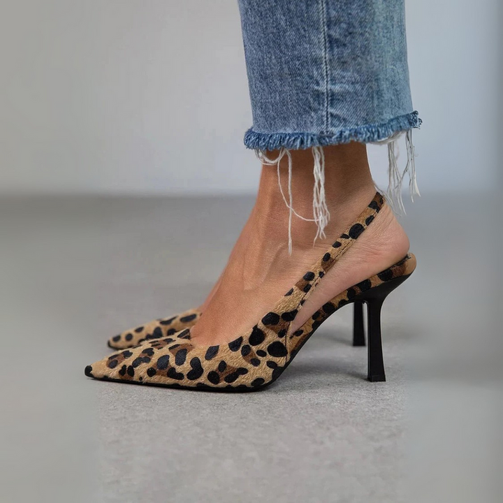 Marian - Leopard Heels