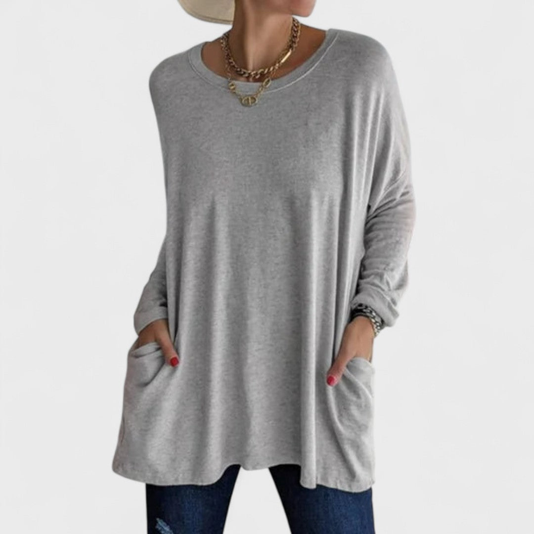 Moira – Relaxed Long Sleeve Top