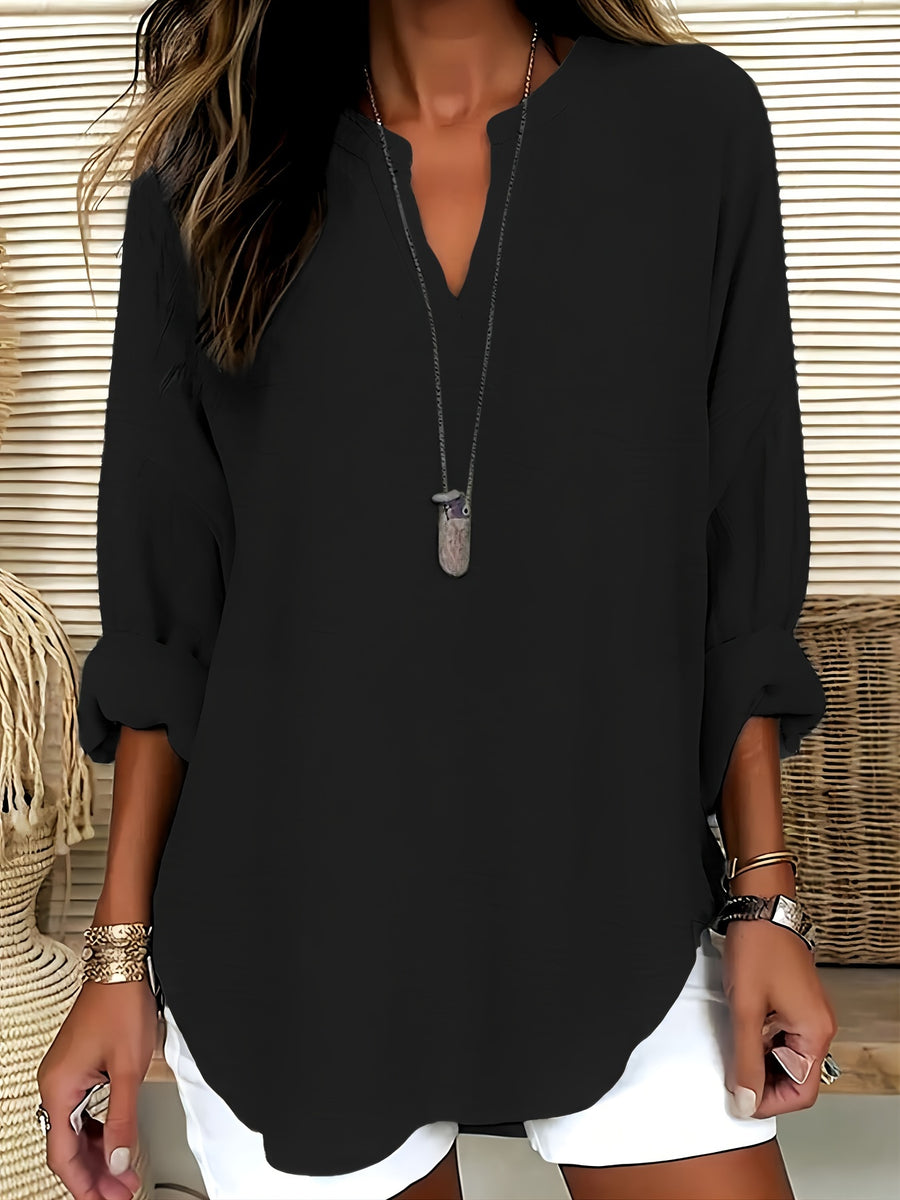 Skye - V-Neck Blouse