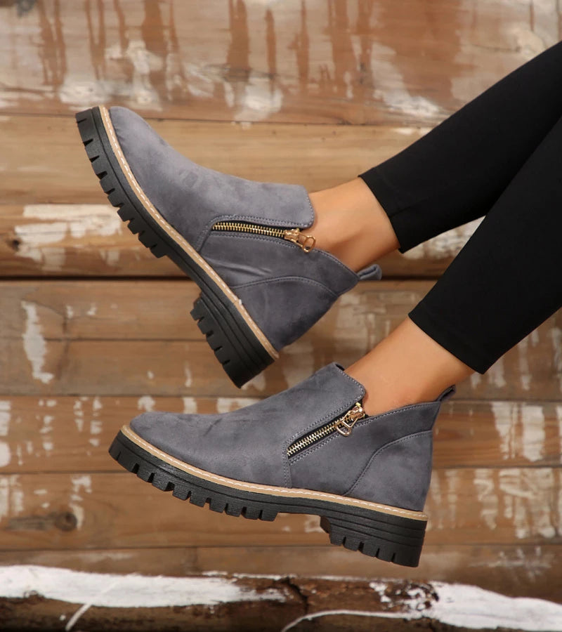 Selva - Orthopedic Boot with Side Zipper