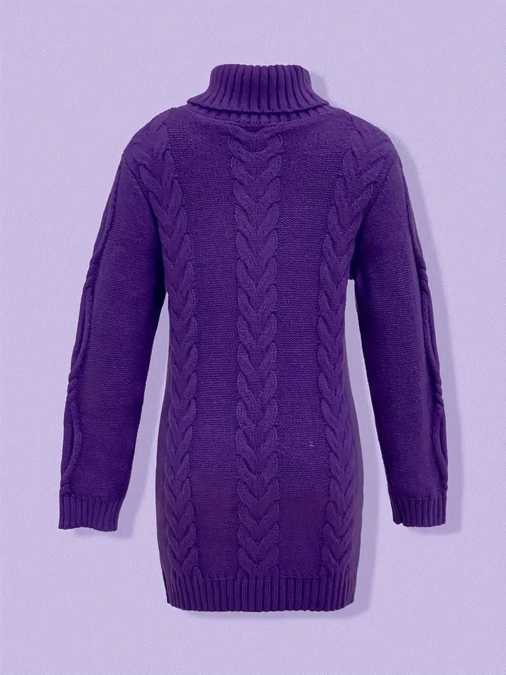 Narda - Cable Knitted Turtleneck
