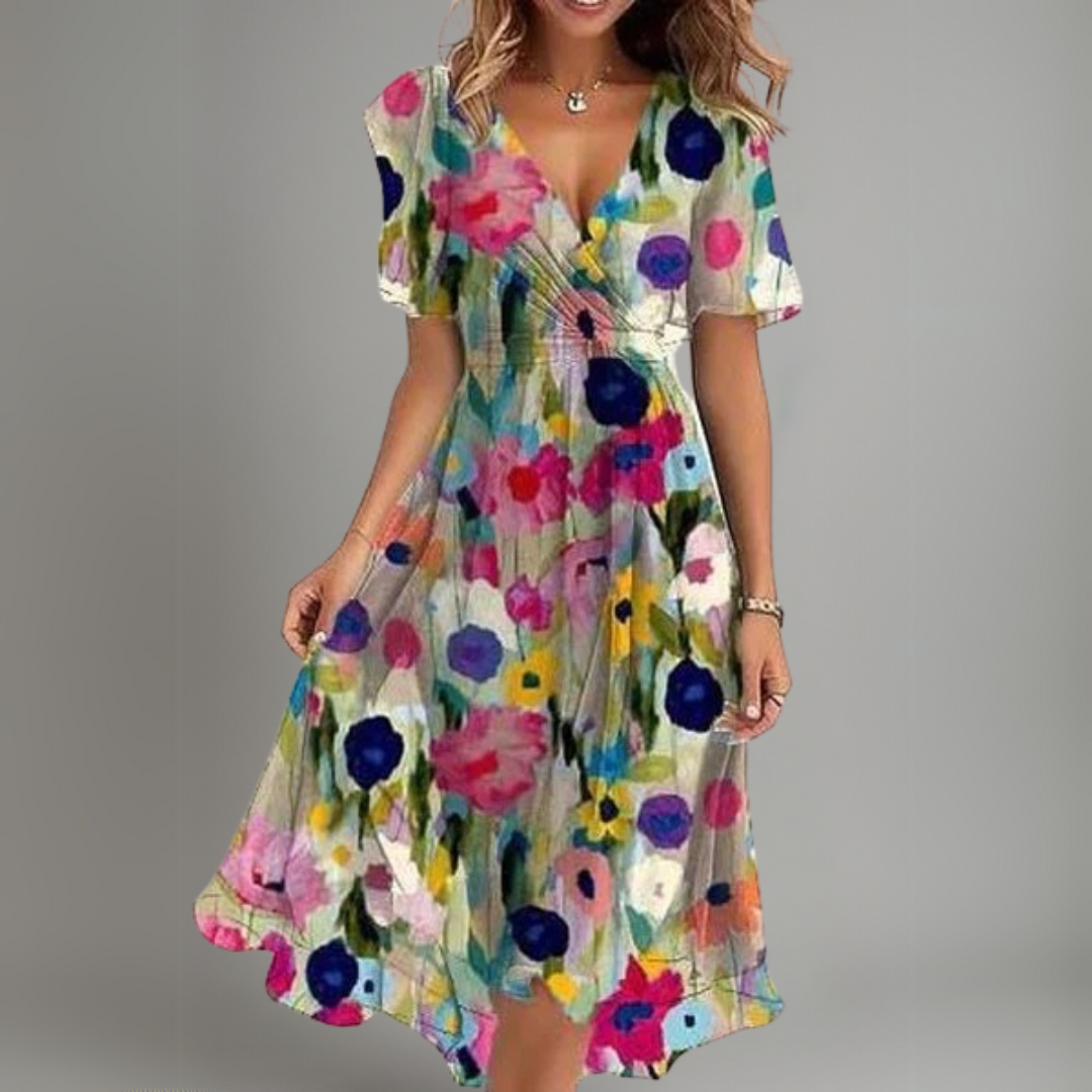 Maisie - Elegant Chiffon Dress