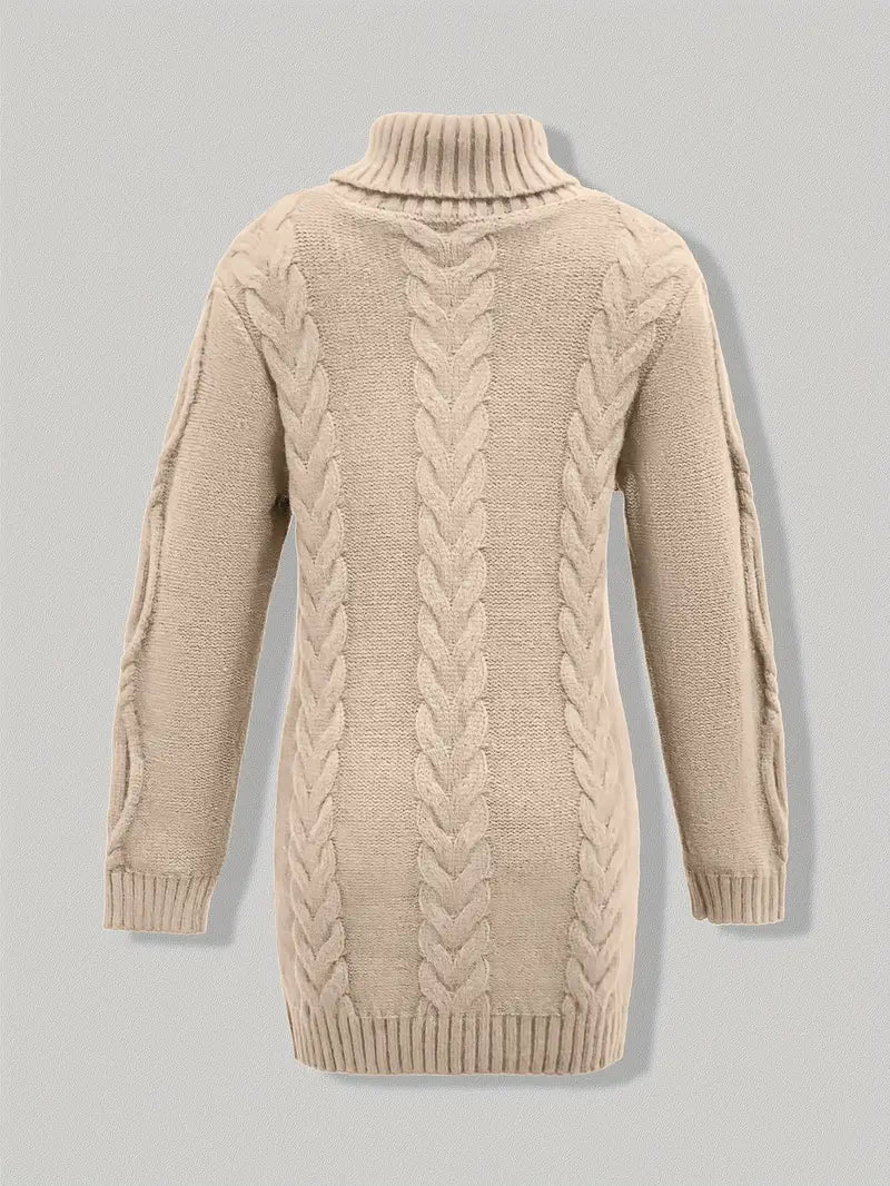 Narda - Cable Knitted Turtleneck