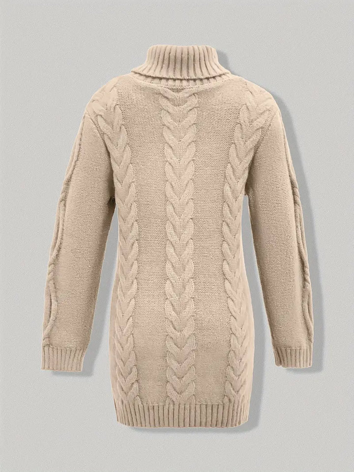Narda - Cable Knitted Turtleneck