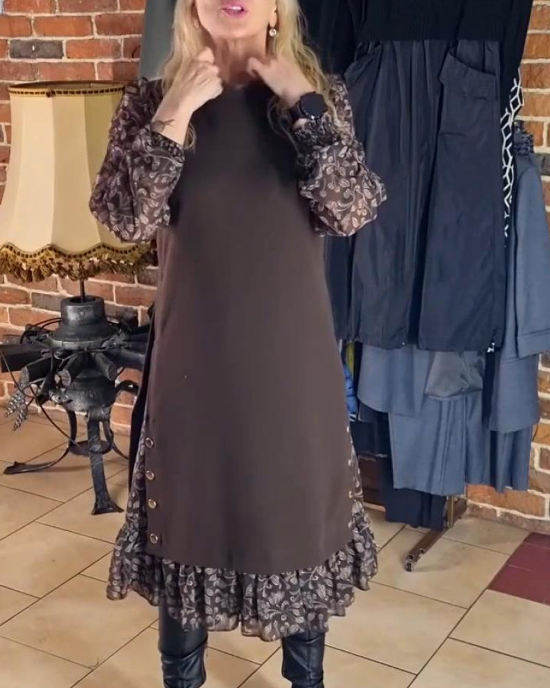 Nina - Round Neck Dress