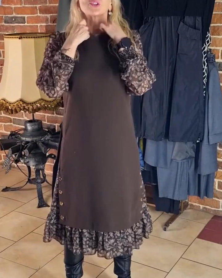 Nina - Round Neck Dress