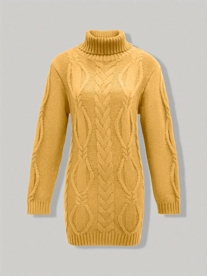 Narda - Cable Knitted Turtleneck