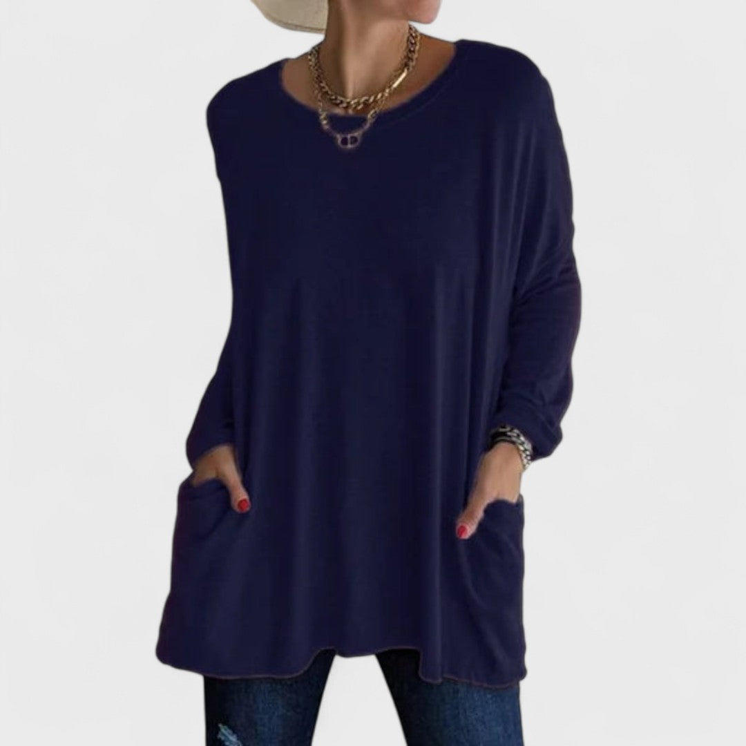 Moira – Relaxed Long Sleeve Top