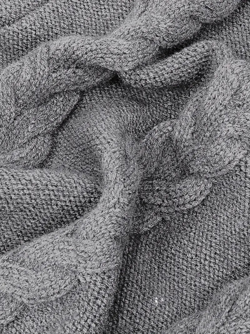 Narda - Cable Knitted Turtleneck