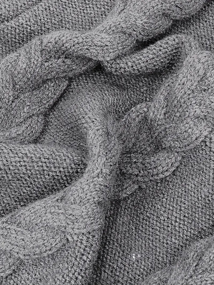 Narda - Cable Knitted Turtleneck