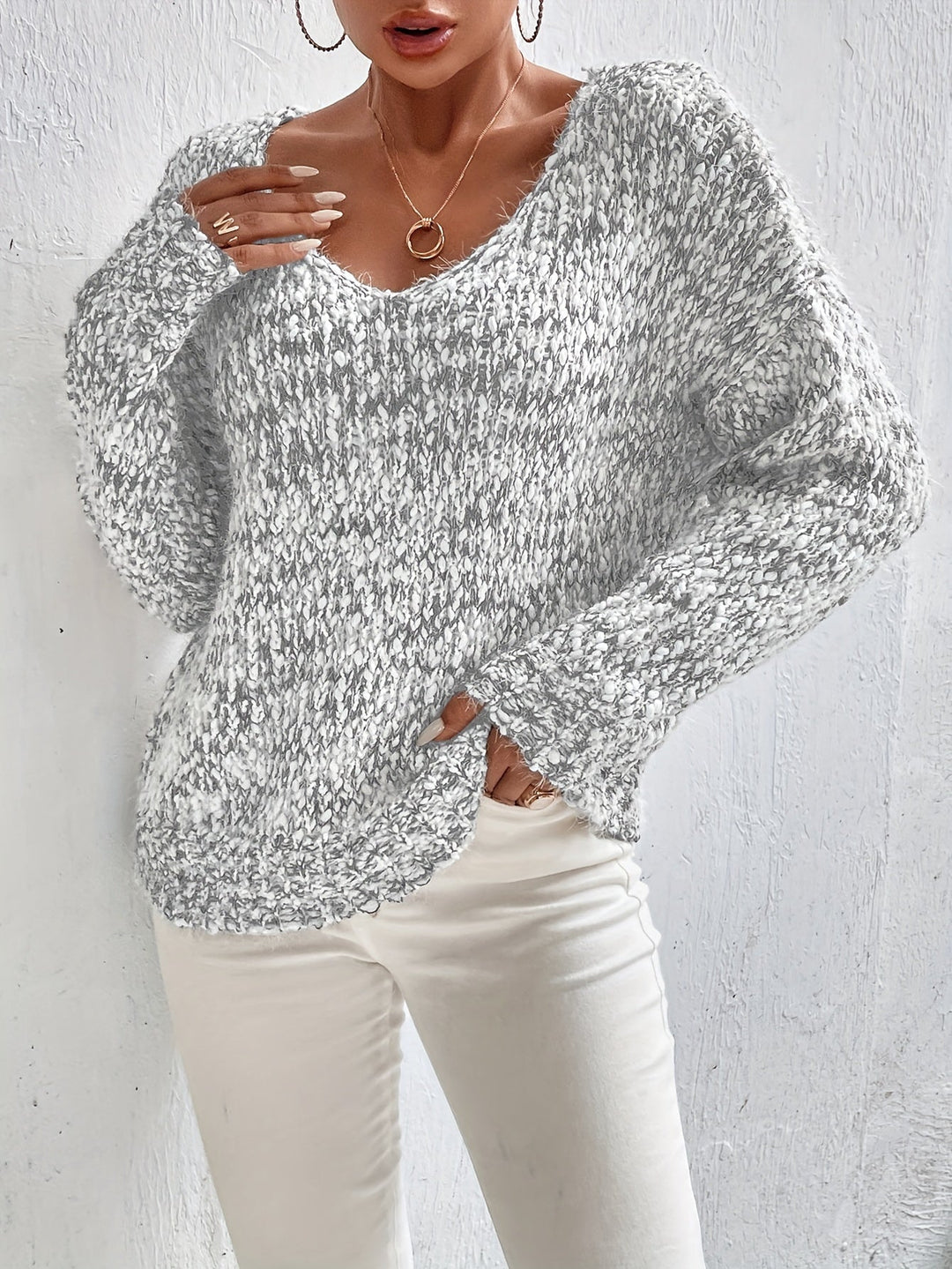 Chryselda - Casual Knitted Sweater