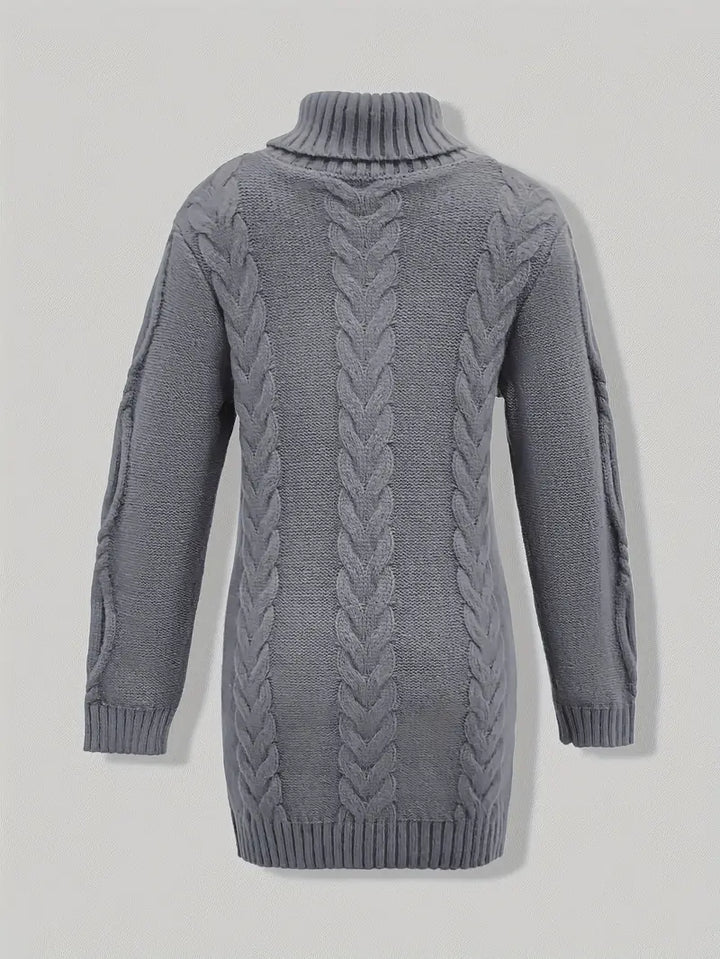 Narda - Cable Knitted Turtleneck