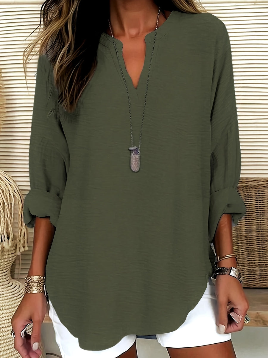 Skye - V-Neck Blouse