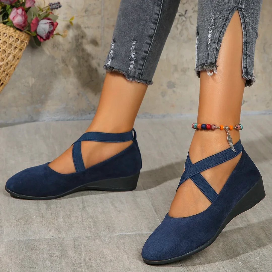 Angel - Comfy Wedge Slip-On Shoes