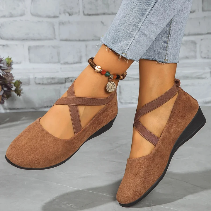 Angel - Comfy Wedge Slip-On Shoes