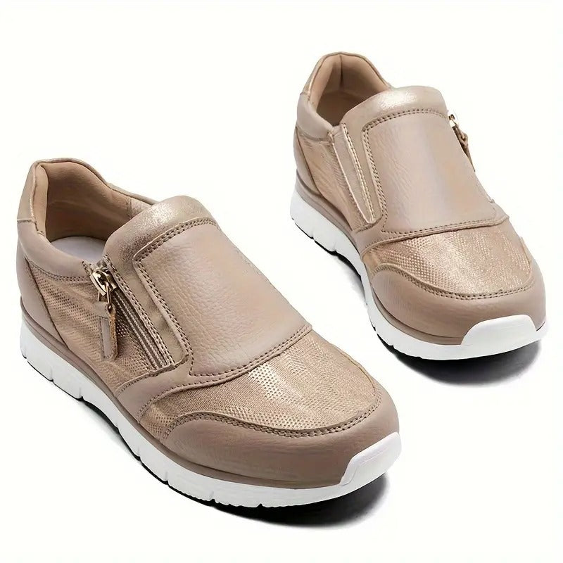 Anette - Orthopedic Shoes with Side Zipper