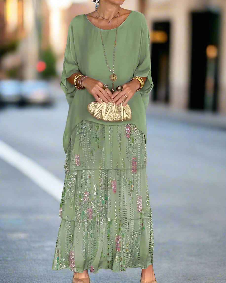 Alyssa - Layered Boho Elegance Dress