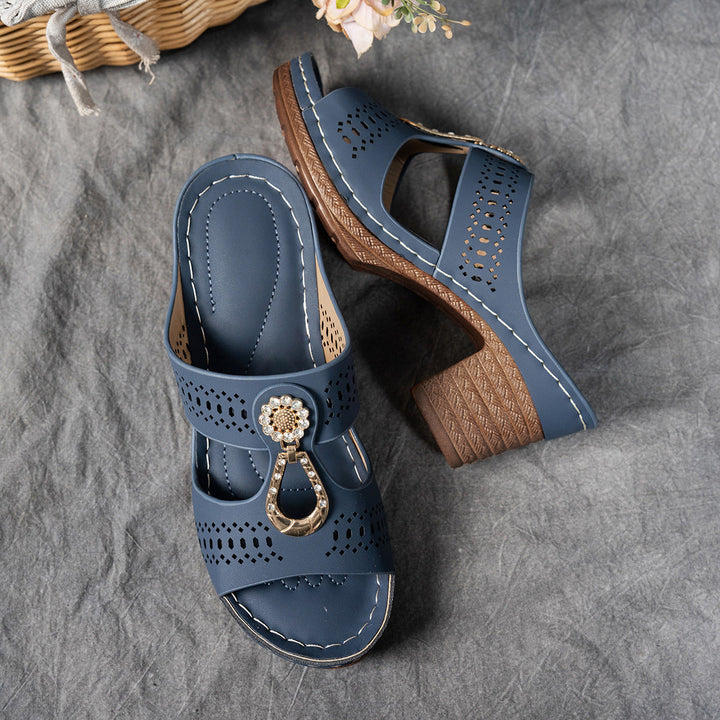 Alessa - Comfort heel sandal