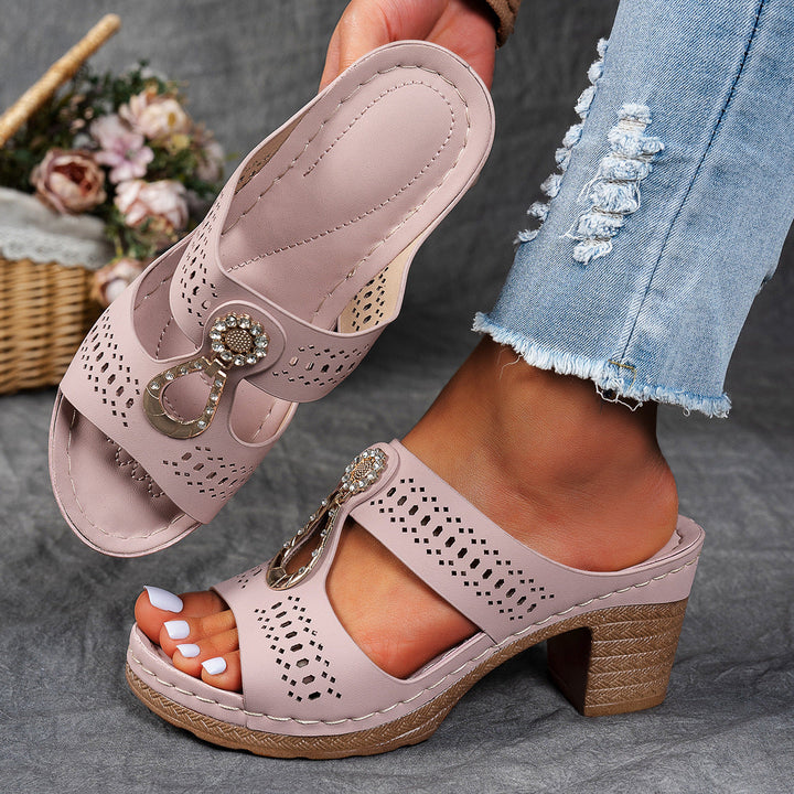 Alessa - Comfort heel sandal