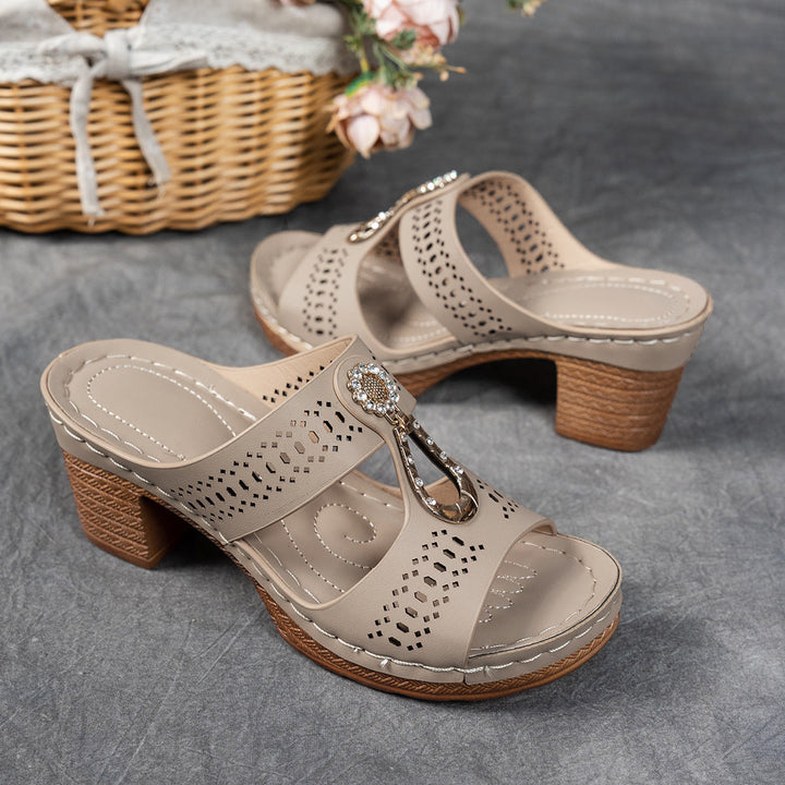 Alessa - Comfort heel sandal