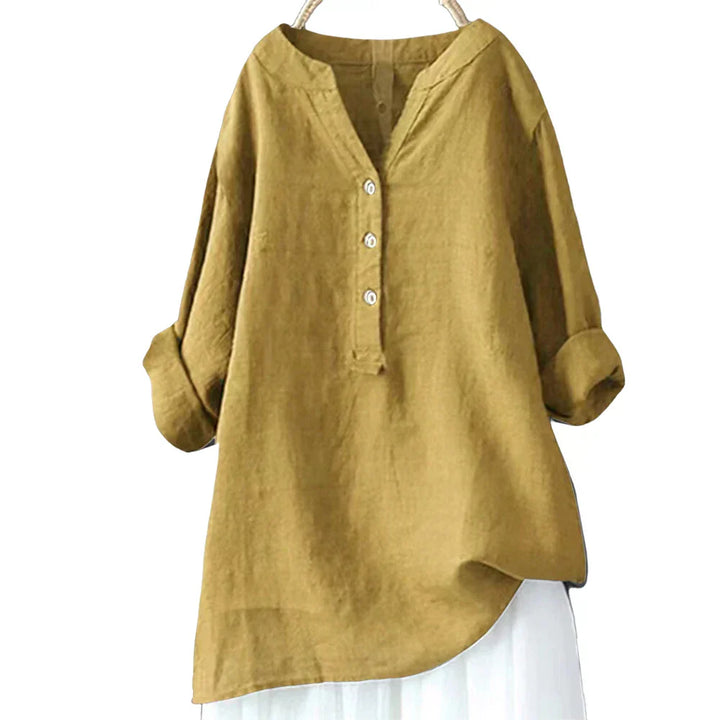 Amber – Cotton Sleeve Shirt