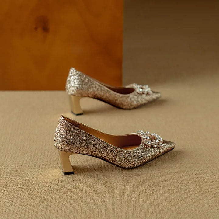 Gloria | Glitter Heels
