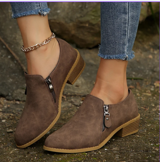 Bronte | Orthopedic Zip-Up Ankle Boots™
