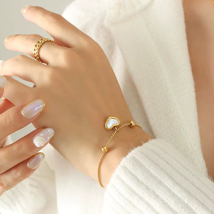 Everlasting Heart Bracelet