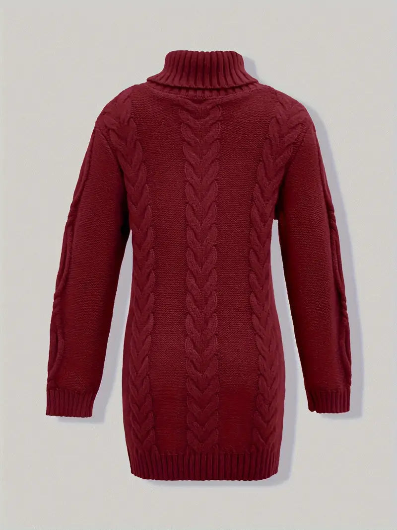 Narda - Cable Knitted Turtleneck
