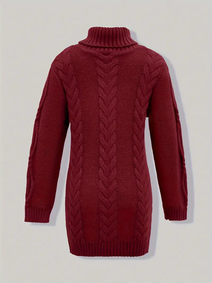 Narda - Cable Knitted Turtleneck