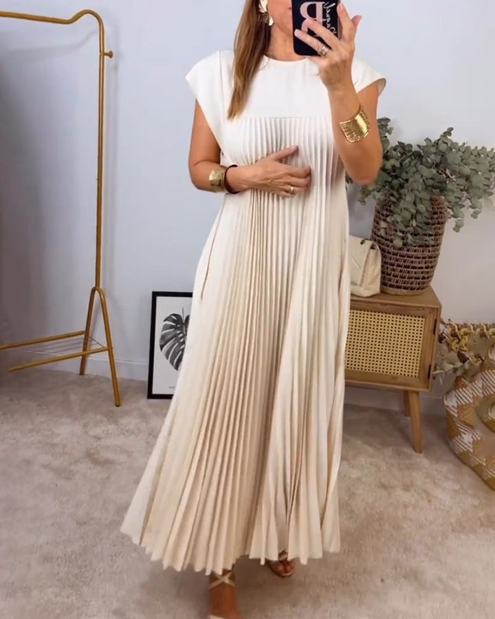 Bonnie - Pleated Maxi Dress