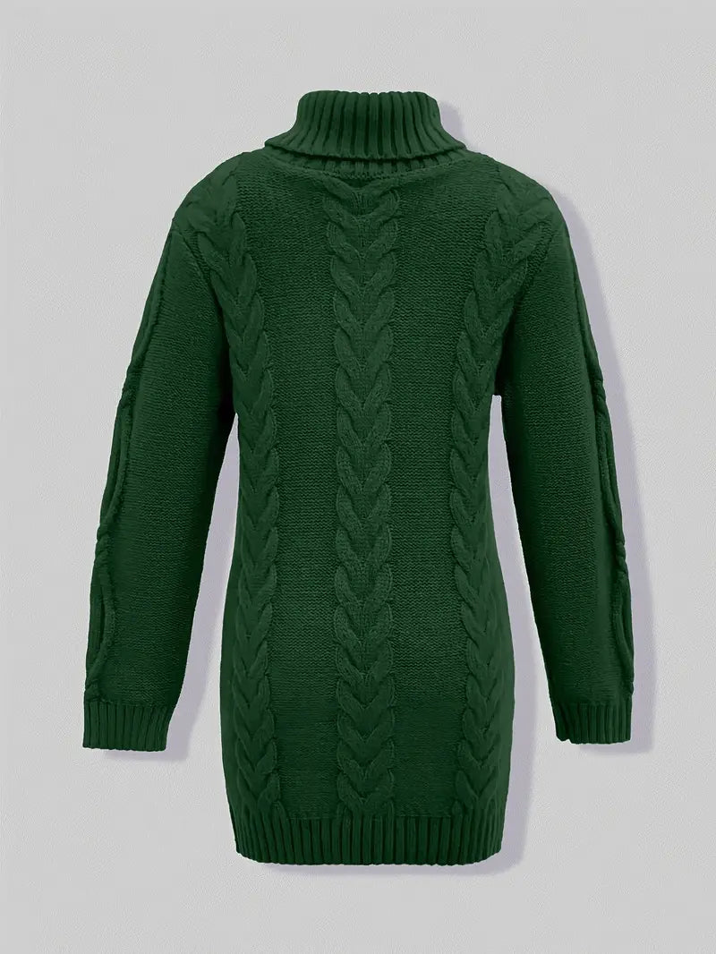 Narda - Cable Knitted Turtleneck