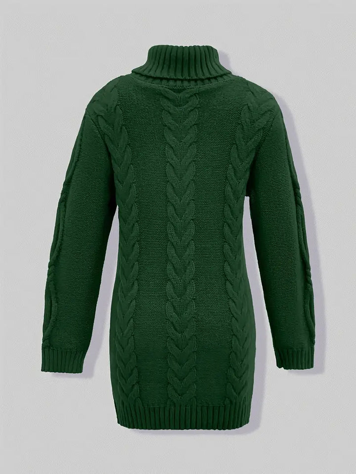 Narda - Cable Knitted Turtleneck