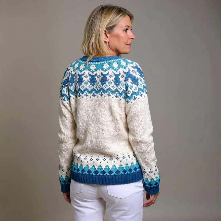 Eva | Vintage Icelandic Handcrafted Cardigan