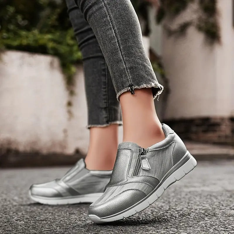 Anette - Orthopedic Shoes with Side Zipper