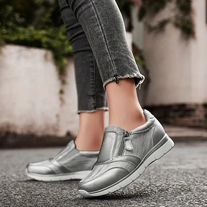 Anette - Orthopedic Shoes with Side Zipper