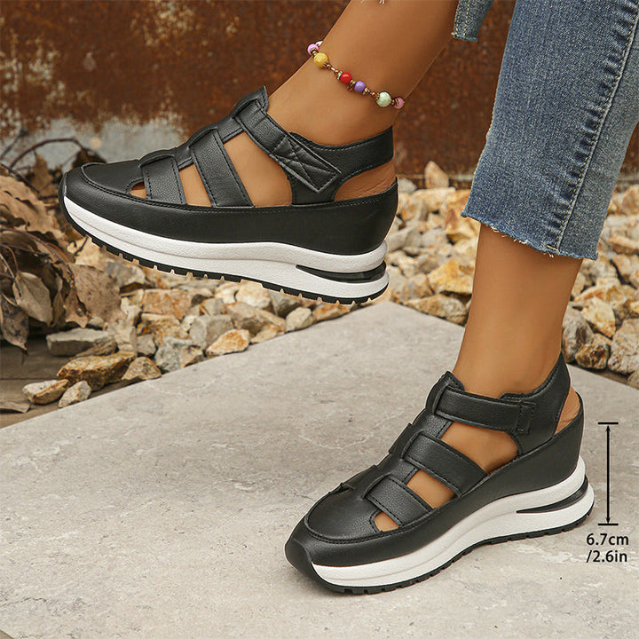 Leah - Closed-front sneaker sandals