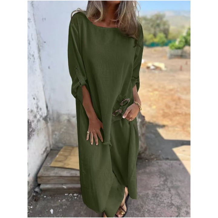 Matilda - Round Neck Two Piece Set